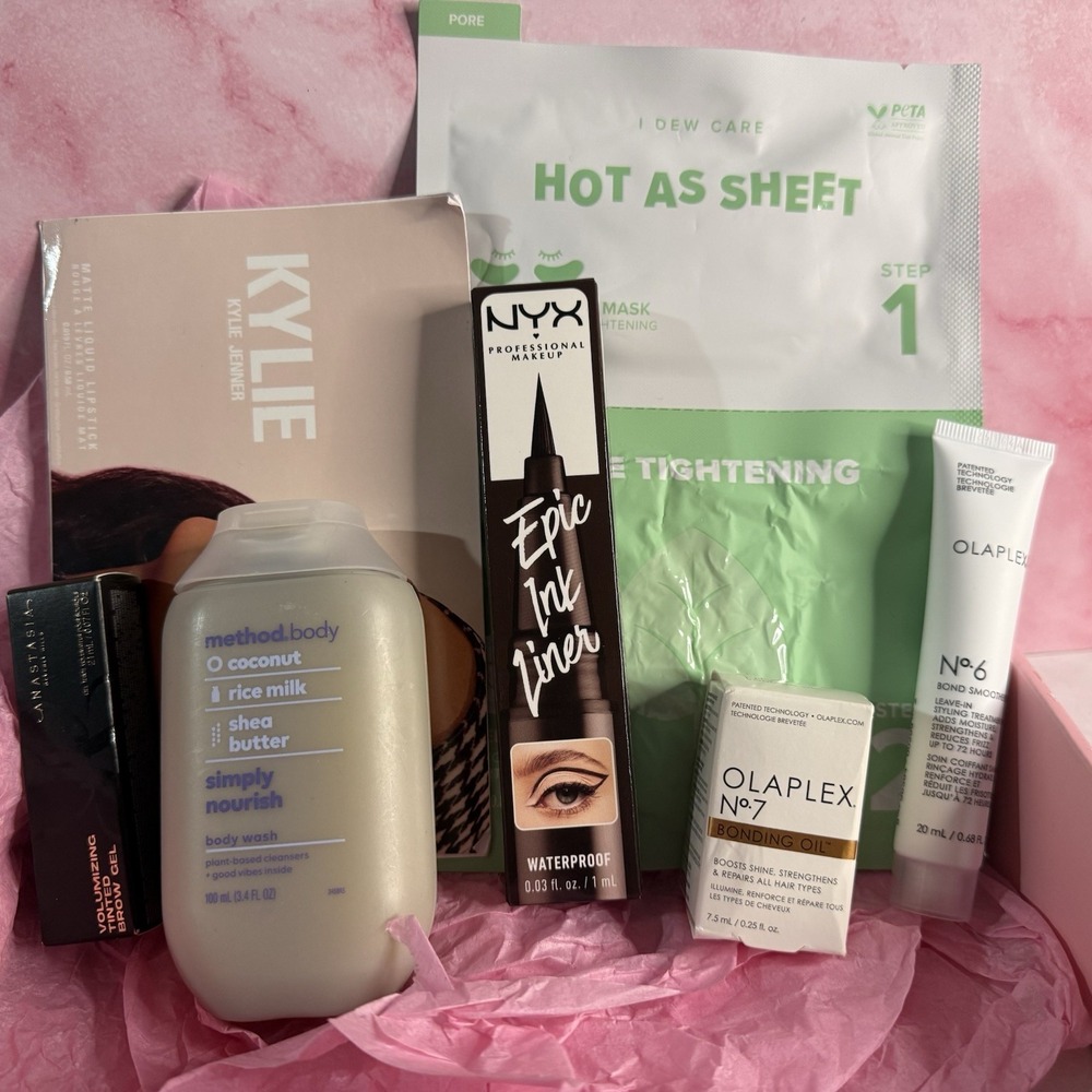 Beauty Bundle Olaplex NYX Anastasia Kylie Makeup Hair Skincare Body Care Lot